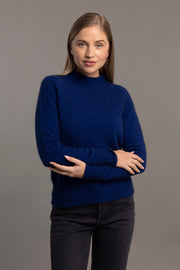 Yoke Neck Possum Merino Cable Jersey